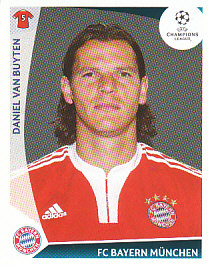 Daniel Van Buyten Bayern Munchen samolepka UEFA Champions League 2009/10 #9